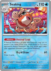 Seaking (Master Ball Pattern) (021/131) [SV: Prismatic Evolutions]