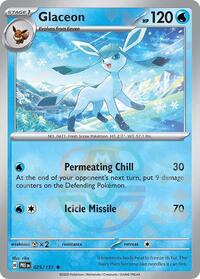 Glaceon (Master Ball Pattern) (025/131) [SV: Prismatic Evolutions]