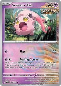 Scream Tail (Master Ball Pattern) (042/131) [SV: Prismatic Evolutions]