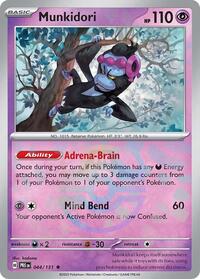 Munkidori (Master Ball Pattern) (044/131) [SV: Prismatic Evolutions]