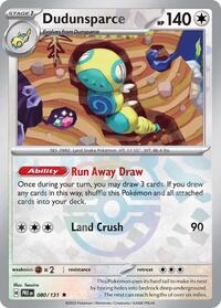 Dudunsparce (Master Ball Pattern) (080/131) [SV: Prismatic Evolutions]