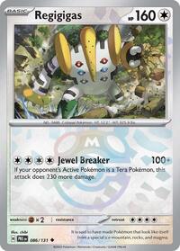 Regigigas (Master Ball Pattern) (086/131) [SV: Prismatic Evolutions]