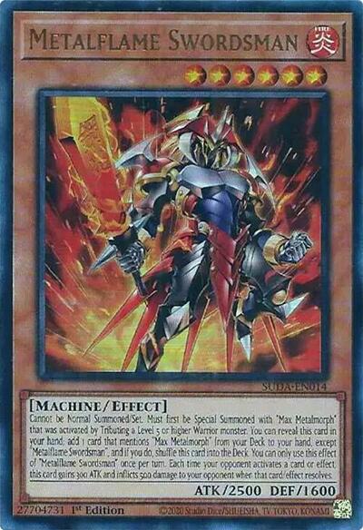 Metalflame Swordsman (SUDA-EN014) [Supreme Darkness]