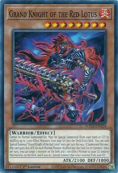 Grand Knight of the Red Lotus (SUDA-EN024) [Supreme Darkness]