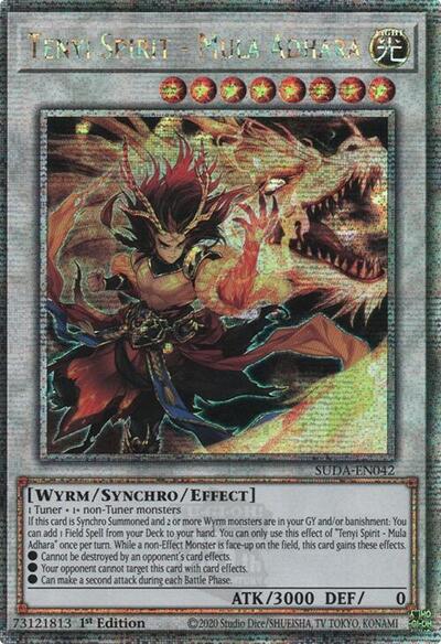Tenyi Spirit - Mula Adhara (Quarter Century Secret Rare) (SUDA-EN042) [Supreme Darkness]