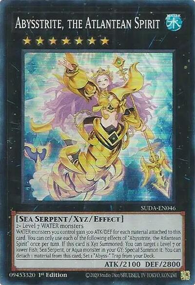 Abysstrite, the Atlantean Spirit (SUDA-EN046) [Supreme Darkness]