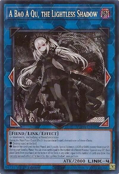 A Bao A Qu, the Lightless Shadow (SUDA-EN049) [Supreme Darkness]