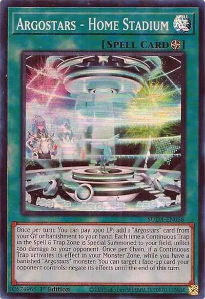 Argostars - Home Stadium (SUDA-EN058) [Supreme Darkness]