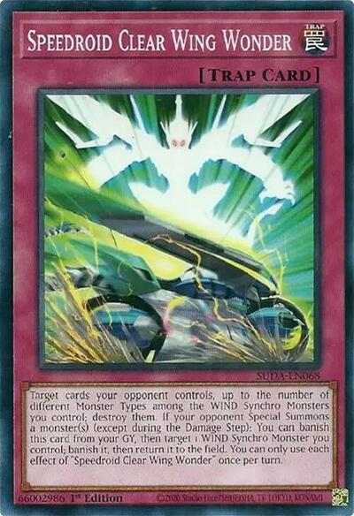 Speedroid Clear Wing Wonder (SUDA-EN068) [Supreme Darkness]