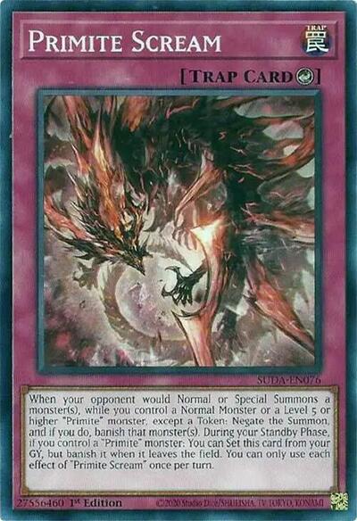Primite Scream (SUDA-EN076) [Supreme Darkness]