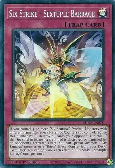 Six Strike - Sextuple Barrage (SUDA-EN078) [Supreme Darkness]