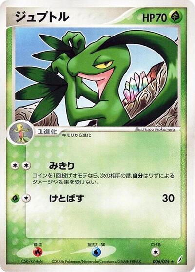 Grovyle (006/075) [Miracle Crystal]