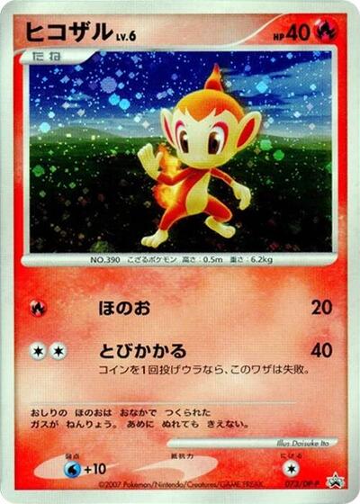 Chimchar - 073/DP-P (073/DP-P) [DP-P Promotional cards]