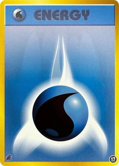 Basic Water Energy - 17 (17) [Intro Pack Neo (Totodile)]