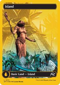 Island (0513) (First-Place Foil) (513) [Aetherdrift]