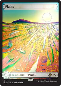 Plains (1478) (Rainbow Foil) (1478) [Secret Lair Drop Series]