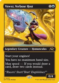 Vnwxt, Verbose Host (First-Place Foil) (443) [Aetherdrift]