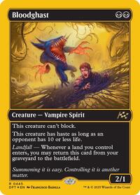 Bloodghast (First-Place Foil) (445) [Aetherdrift]