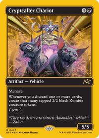 Cryptcaller Chariot (First-Place Foil) (446) [Aetherdrift]