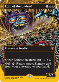Lord of the Undead (Borderless) (First-Place Foil) (98) [Special Guests]