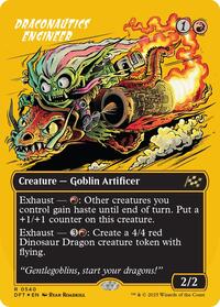 Draconautics Engineer (Borderless) (First-Place Foil) (540) [Aetherdrift]