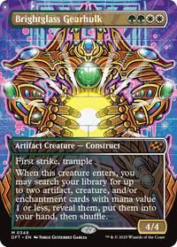 Brightglass Gearhulk (Borderless) (348) [Aetherdrift]