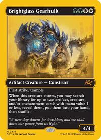 Brightglass Gearhulk (First-Place Foil) (474) [Aetherdrift]