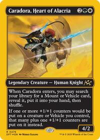 Caradora, Heart of Alacria (First-Place Foil) (476) [Aetherdrift]