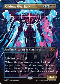 Oildeep Gearhulk (Borderless) (351) [Aetherdrift]