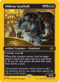 Oildeep Gearhulk (First-Place Foil) (487) [Aetherdrift]