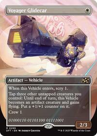 Voyager Glidecar (Borderless) (299) [Aetherdrift]
