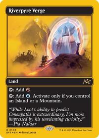 Riverpyre Verge (First-Place Foil) (503) [Aetherdrift]