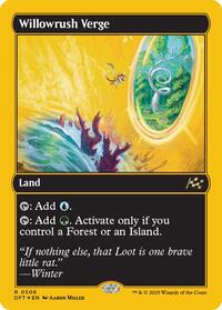 Willowrush Verge (First-Place Foil) (506) [Aetherdrift]