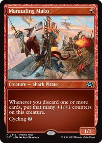 Marauding Mako (419) [Promo Pack: Aetherdrift]