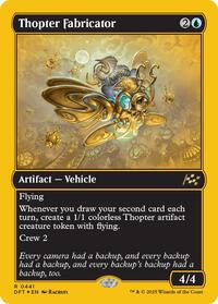 Thopter Fabricator (First-Place Foil) (441) [Aetherdrift]