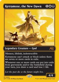 Ketramose, the New Dawn (First-Place Foil) (482) [Aetherdrift]