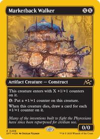 Marketback Walker (First-Place Foil) (498) [Aetherdrift]