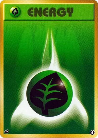 Basic Grass Energy - 4 (4) [Intro Pack (Bulbasaur)]