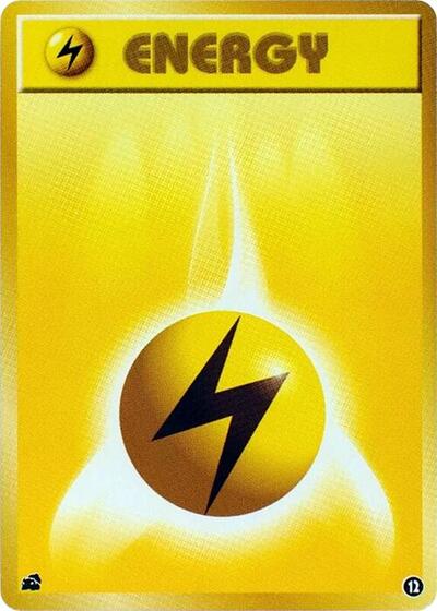 Basic Lightning Energy - 12 (12) [Intro Pack (Bulbasaur)]