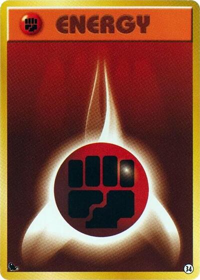 Basic Fighting Energy - 34 (34) [Intro Pack (Squirtle)]