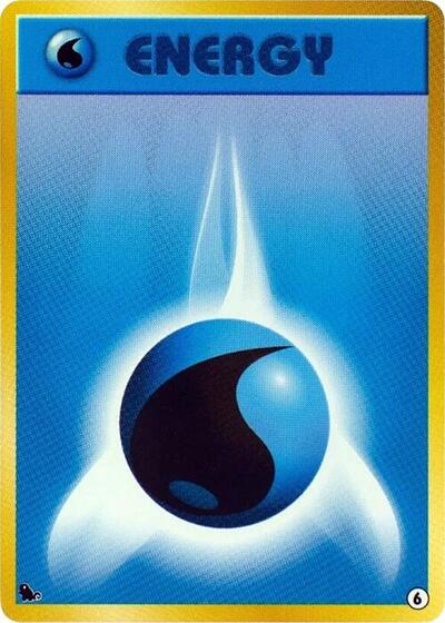 Basic Water Energy - 6 (6) [Intro Pack (Squirtle)]