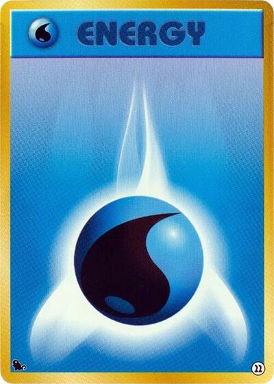 Basic Water Energy - 22 (22) [Intro Pack (Squirtle)]