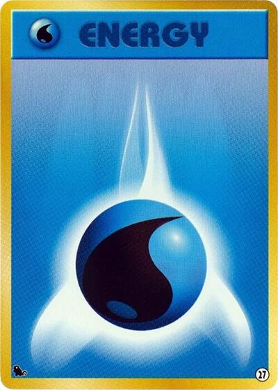 Basic Water Energy - 27 (27) [Intro Pack (Squirtle)]