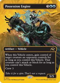 Possession Engine (Borderless) (First-Place Foil) (521) [Aetherdrift]