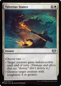 Valorous Stance (VOW) (042/277) [The List Reprints]