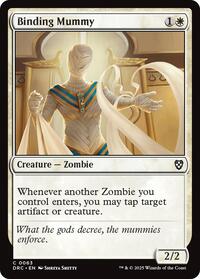 Binding Mummy (63) [Commander: Aetherdrift]