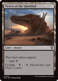 Desert of the Glorified (149) [Commander: Aetherdrift]