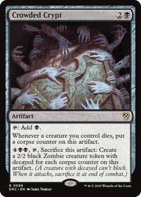 Crowded Crypt (88) [Commander: Aetherdrift]
