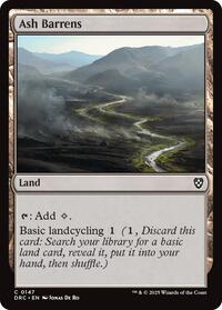 Ash Barrens (147) [Commander: Aetherdrift]