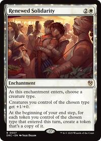 Renewed Solidarity (7) [Commander: Aetherdrift]